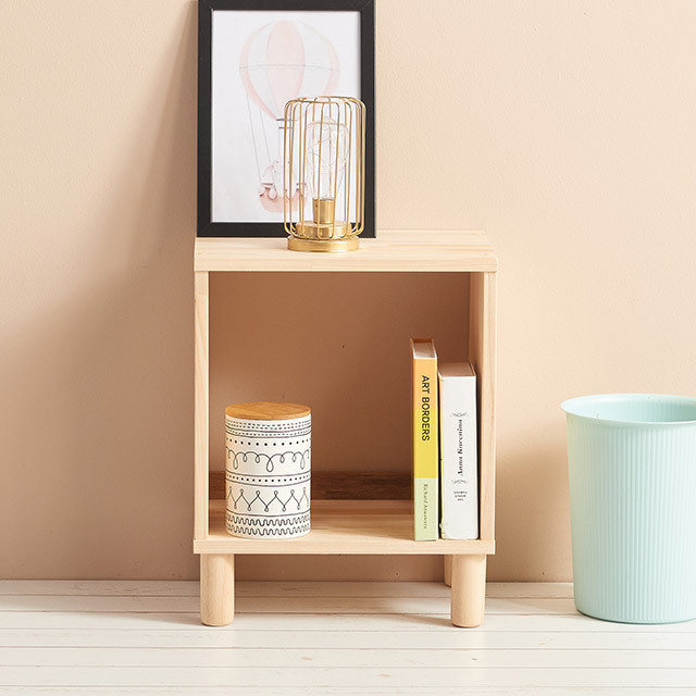 협탁 삼나무 침대수납장 침실수납 P0000GHK (착불)