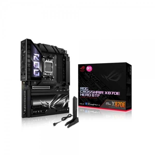 ASUS ROG CROSSHAIR X870E HERO BTF STCOM (정품, 빠른발송)