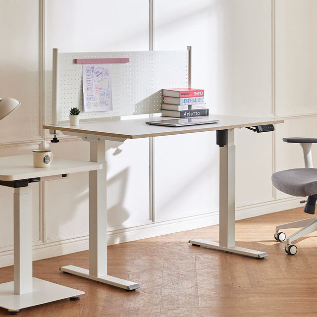 [비밀특가] 슈퍼싱글 모션데스크 전동 높이조절 책상 스탠딩 전동책상 2STEP 1200x750