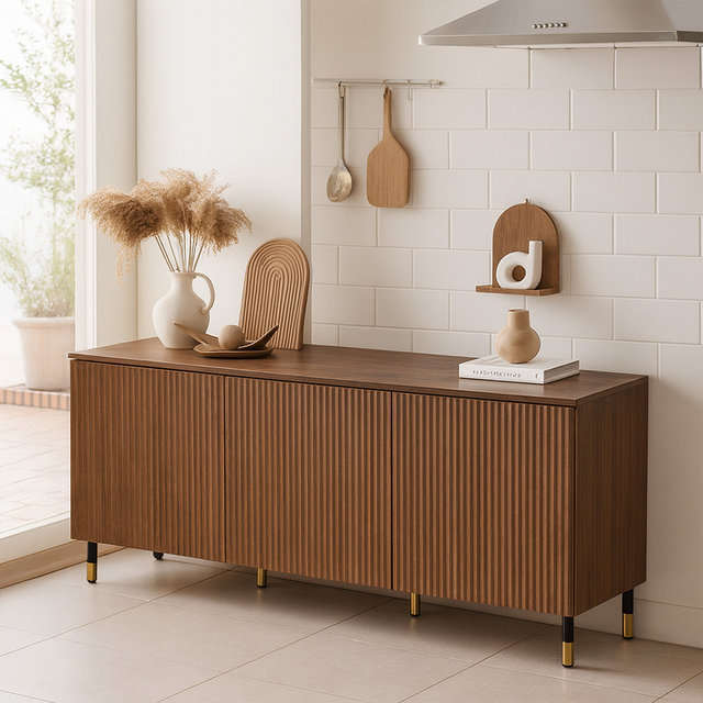 보루네오 갤러리 템바보드 1500 3도어 높은수납장 AX456R [착불]