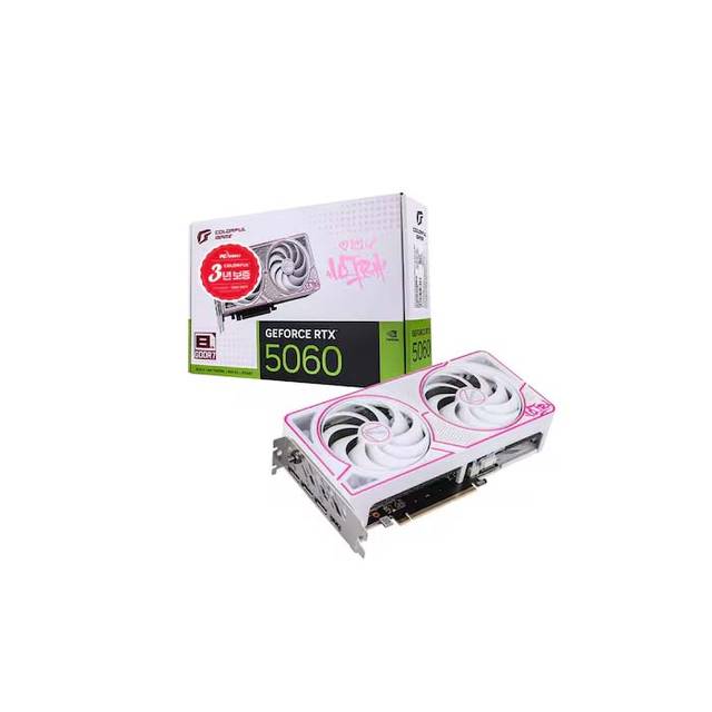  COLORFUL iGame 지포스 RTX 5060 ULTRA DUO OC White D7 8GB 피씨디렉트-VGA