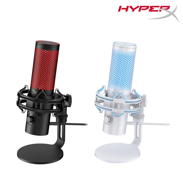 하이퍼엑스 쿼드캐스트 2 게이밍 방송용 유선 마이크