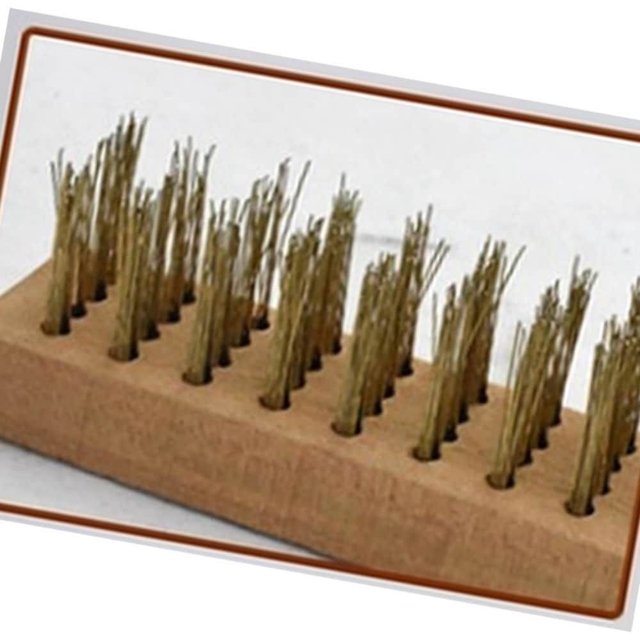 와이어 브러쉬 철 기름때 강철 칫솔