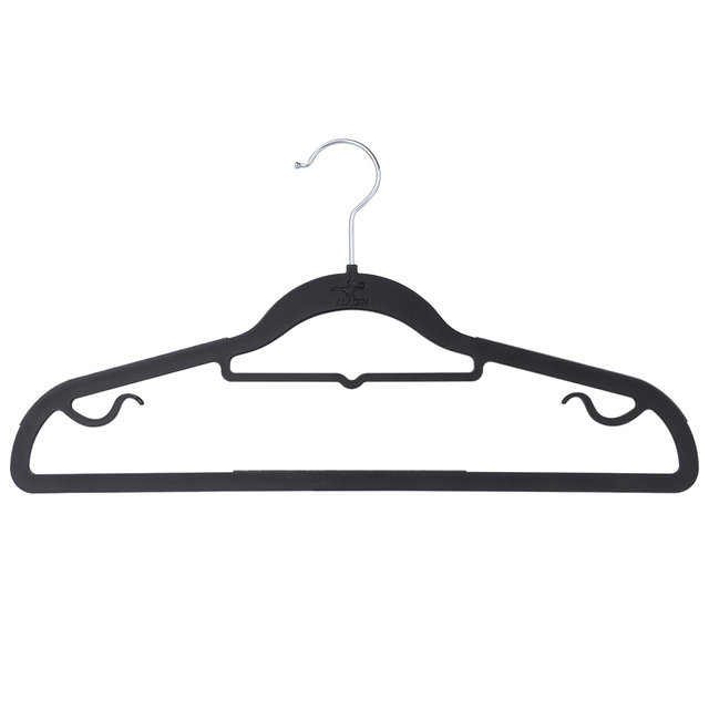 [비밀특가] 논슬립 옷걸이 어깨뿔방지 고리회전형 알라딘 옷걸이 100개