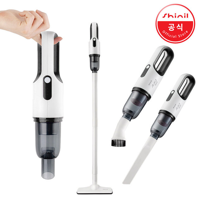 신일 무선 미니 핸디청소기 소형 원룸 가벼운 청소기 차량용 머리카락 SVC-P6000HP