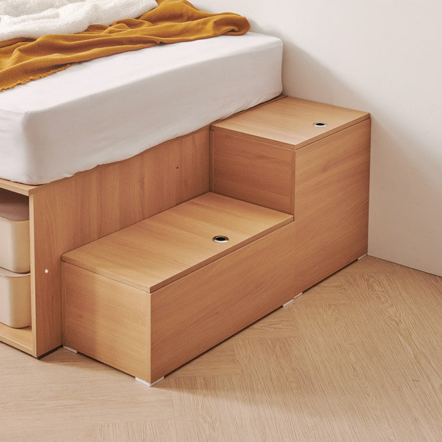 [착불배송 상세확인] C3773 도어형 보조 수납 계단 3colors