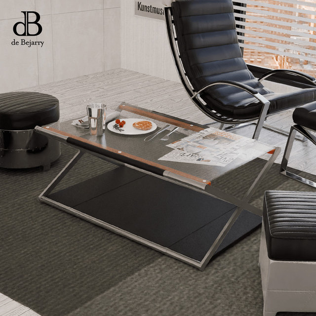 [de Bejarry] 프랑스 드비저리 쿠르셀 거실테이블 소파 탁자 (3 color)