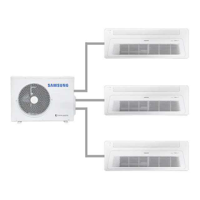 가정용 무풍 시스템에어컨 AJ20BSS3P25SSY 79.7㎡ (3마력3실/다배관)