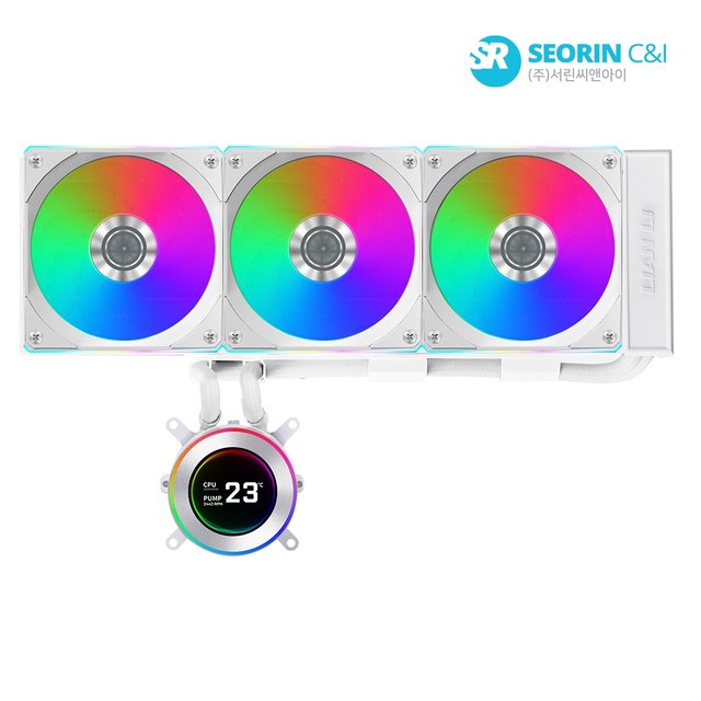 [서린공식] LIAN LI Hydroshift II LCD-C 360CL (화이트)