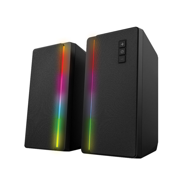 [중고] DRGO 중급 RGB 게이밍스피커 BT-RGB2CH