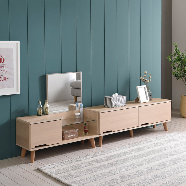 [착불배송 상세확인] C796 좌식화장대 거실장세트 1200 5colors