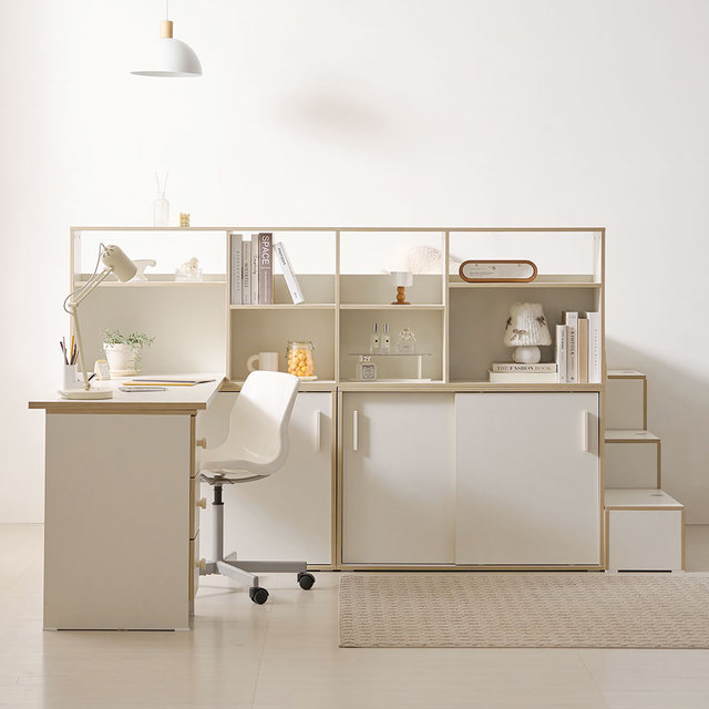 포포 수납침대 SS 빅수납 대용량 벙커 파티션 침대