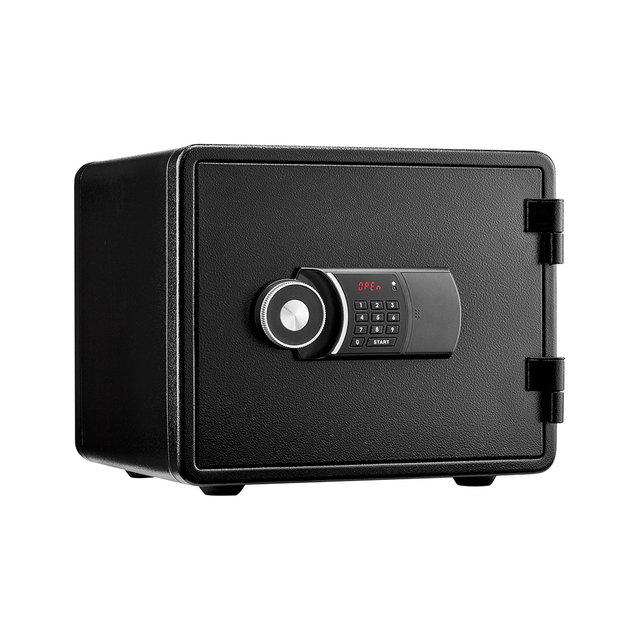 선일금고 YES-M020 블랙 인테리어 디지털 내화금고 20L 40kg