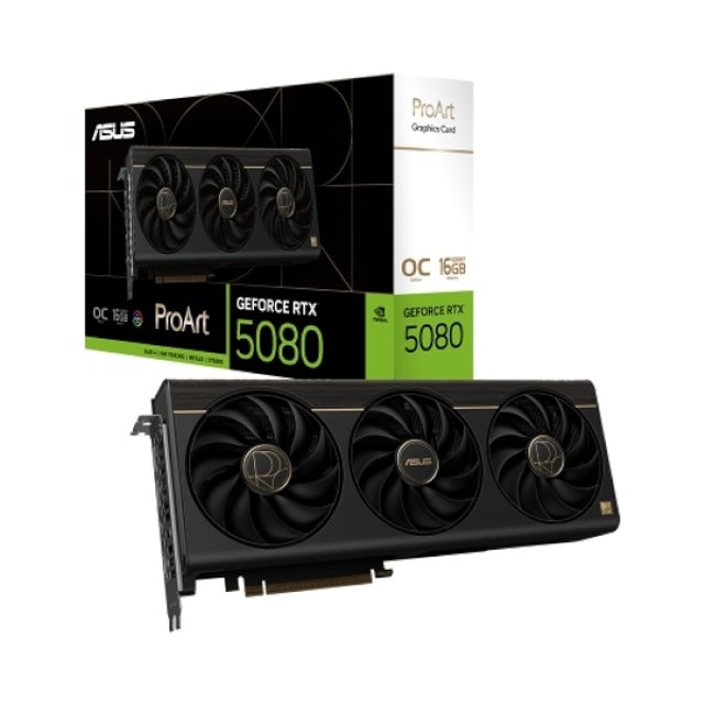 [게임번들증정/포토리뷰2만]ASUS PROART 지포스 RTX 5080 OC D7 16GB 인텍앤컴퍼니 [공인인증점]