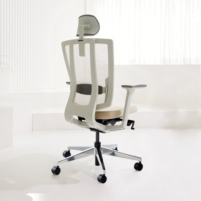 [단독상품] [다운로드 13% 쿠폰] 듀오백 브라보 BR-200CW 알루미늄베이스 메쉬 컴퓨터 책상 의자