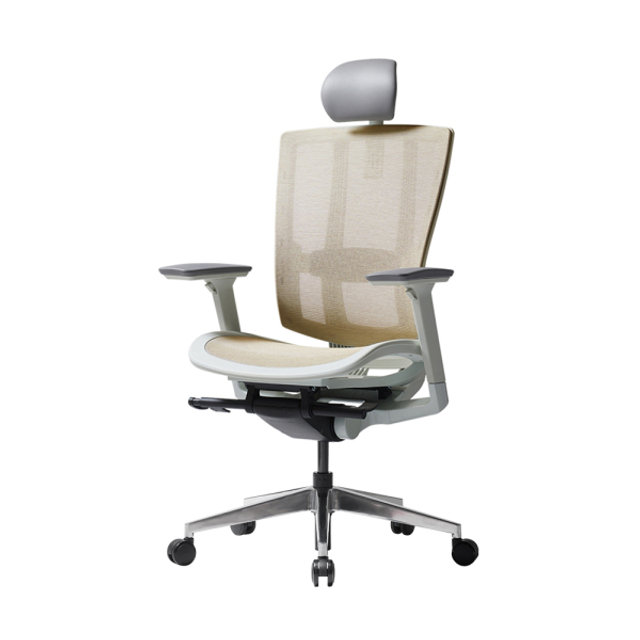 [단독상품] [다운로드 13% 쿠폰] 듀오백 브라보 BR-200MW 알루미늄베이스 메쉬 컴퓨터 책상 의자