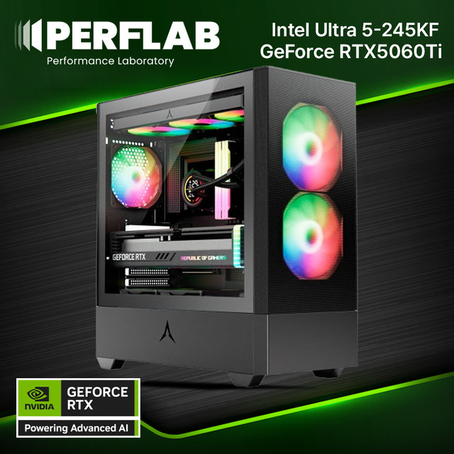인텔 Ultra 5-245KF RTX 5060Ti 16GB 32GB 1TB 게이밍 컴퓨터 데스크탑 조