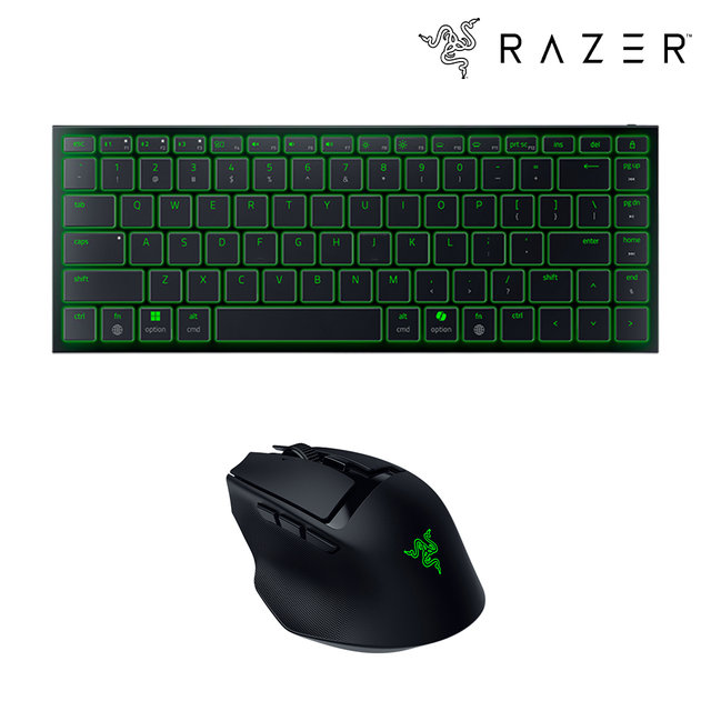 레이저 바실리스크 모바일 + 조로 키보드 마우스 세트