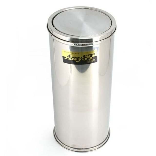 쓰레기통 스텐 휴지통 20L 분리수거 사무실 쓰레기통 사무실