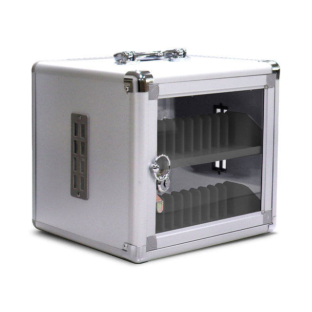 알루미늄 휴대폰 보관함 스마트폰감옥 금욕상자 벽걸이형 수납함 학원 사무실 시험장용 24구