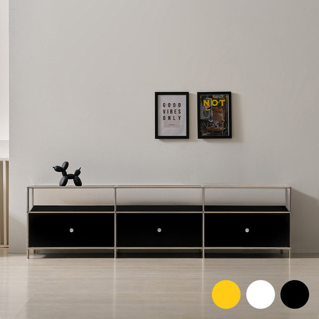 [비밀특가] 벨리에 베어 미드센츄리 모듈거실장 높은거실장 1800 E0등급