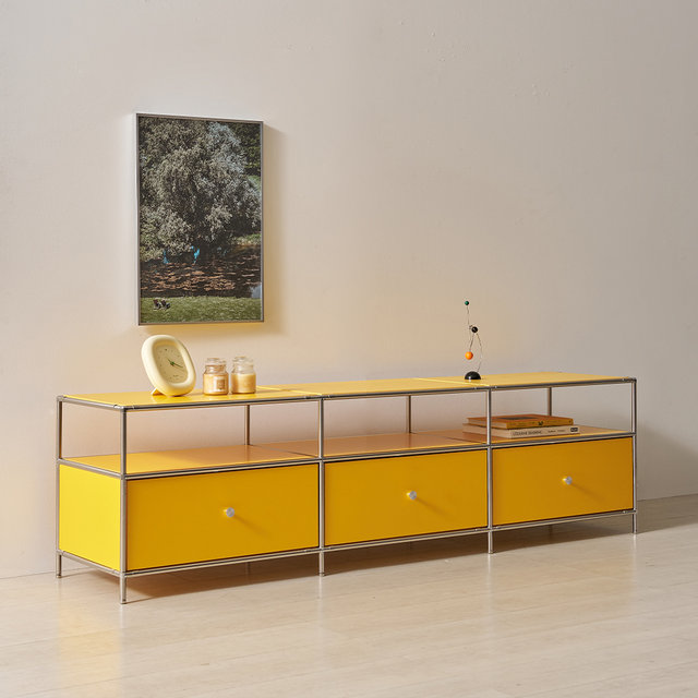 [비밀특가] 벨리에 베어 미드센츄리 모듈거실장 높은거실장 1800 E0등급