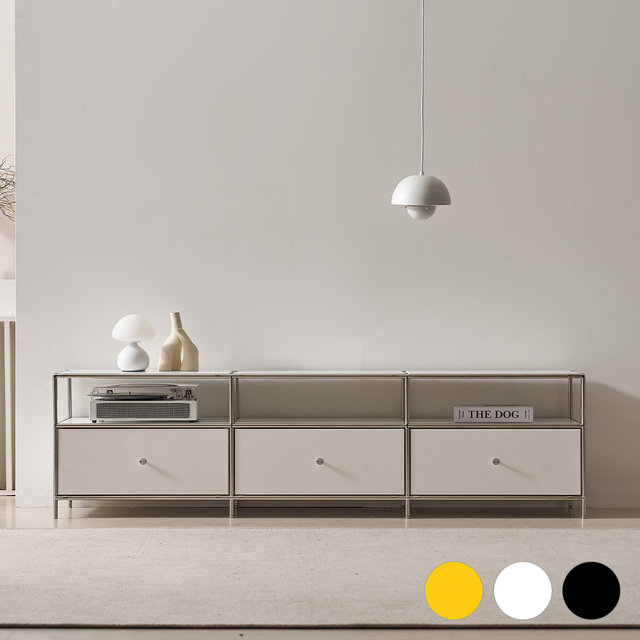 [비밀특가] 벨리에 베어 미드센츄리 모듈거실장 높은거실장 1800 E0등급