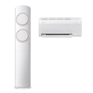 Q9000 (일반배관) 멀티에어컨 AF60F17D11BRS (냉방 56.9㎡+18.7㎡) 실외기포함 [전국기본설치비 포함]