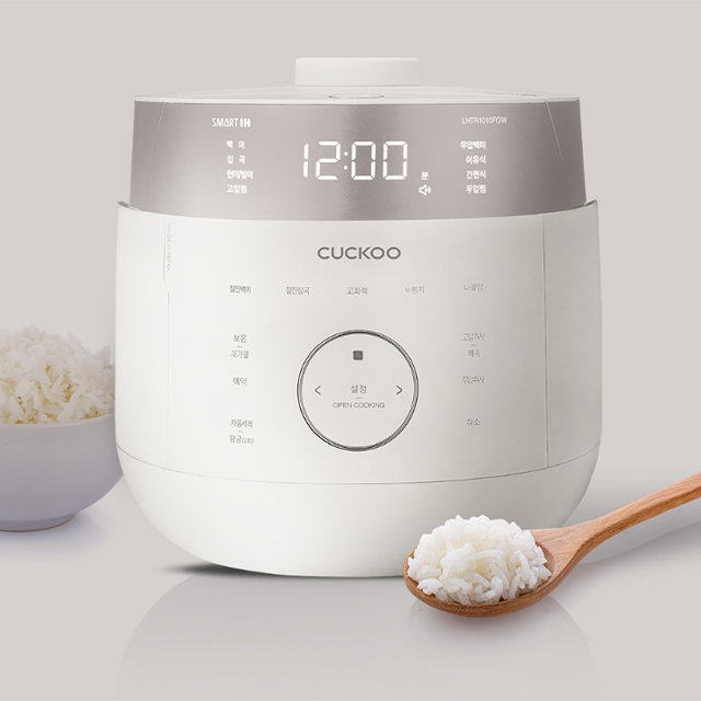 [고효율가전]쿠쿠 트윈프레셔 마스터셰프 IH 전기압력밥솥 6인용 CRP-LHTR0620FGW	