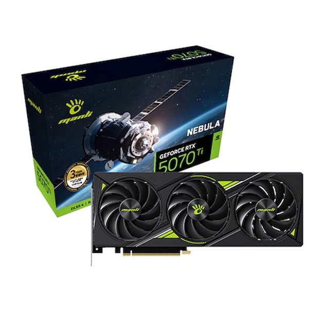 MANLI 지포스 RTX 5070 Ti Nebula D7 16GB 인텍앤컴퍼니