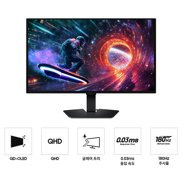 삼성전자 오디세이 OLED G5 LS27FG500 27인치 게이밍 모니터 LS27FG500SKXKR 