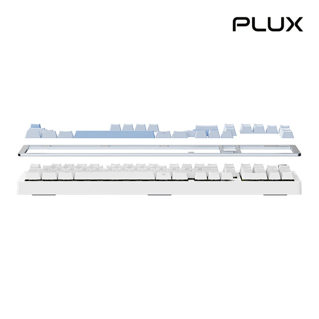 플럭스 커스텀 키보드 세트 (젠틀블루) PLX-KB99BL(SET)