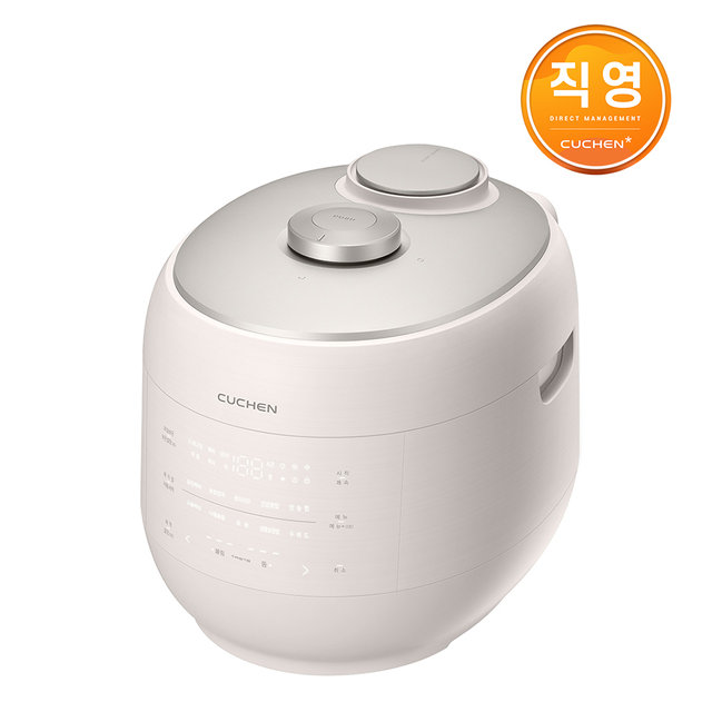 [임직원특가] 쿠첸 그레인 6인용 올스테인리스 IH전기압력밥솥 아이보리 CRT-UPD0672KEI