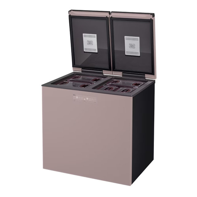 디오스 오브제컬렉션 김치톡톡 뚜껑형 김치 냉장고 Z225MKK151 (217L, 메탈, 클레이핑크, 1등급)