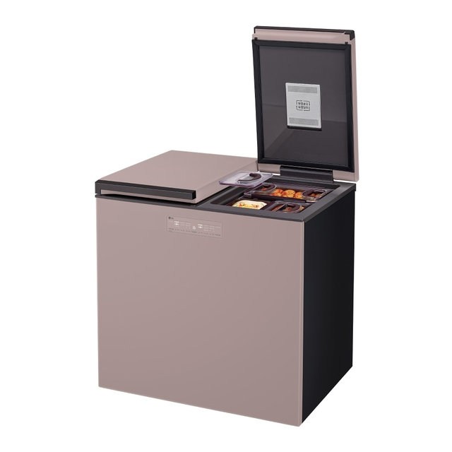 디오스 오브제컬렉션 김치톡톡 뚜껑형 김치 냉장고 Z225MKK151 (217L, 메탈, 클레이핑크, 1등급)