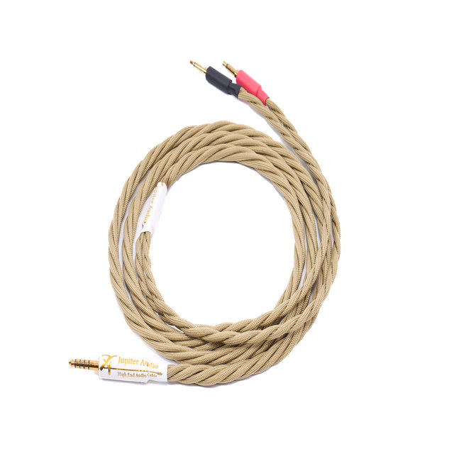  주피터오디오 실크로드 SILKROAD 순은도금 순은선 3.5 TO 4.4 벨런스 주문제작 _ (3~5 영업일 소요)커스텀 케이블 _포칼스텔리아,하이파이맨 