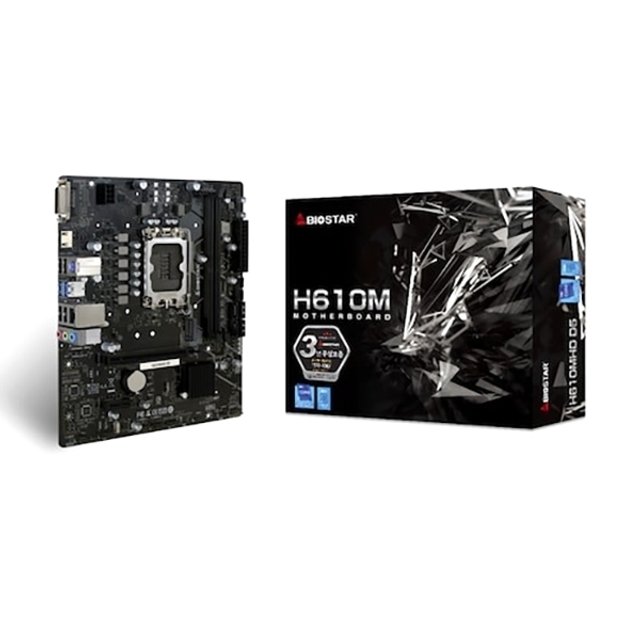 BIOSTAR H610MHD D5 제이씨현 (정품, 빠른발송)