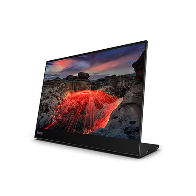 레노버 35.5cm (14형) 2.2k 터치 휴대용 모니터 노트북 보조 모니터 ThinkVision M14t Gen2