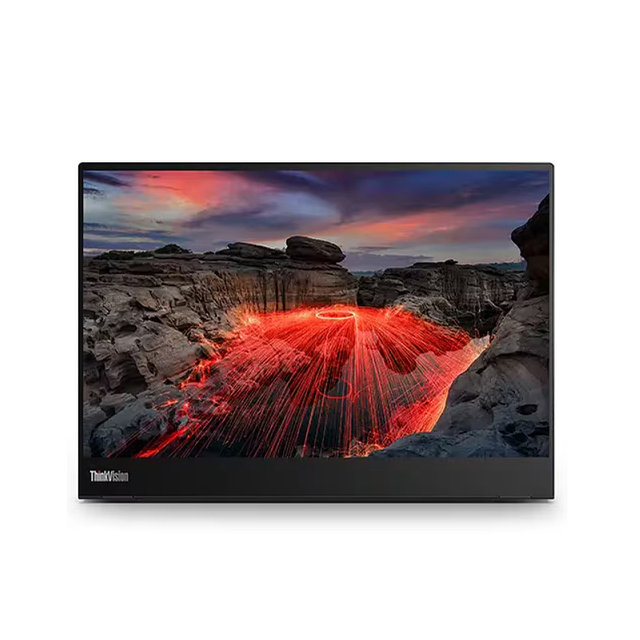 레노버 35.5cm (14형) 2.2k 터치 휴대용 모니터 노트북 보조 모니터 ThinkVision M14t Gen2