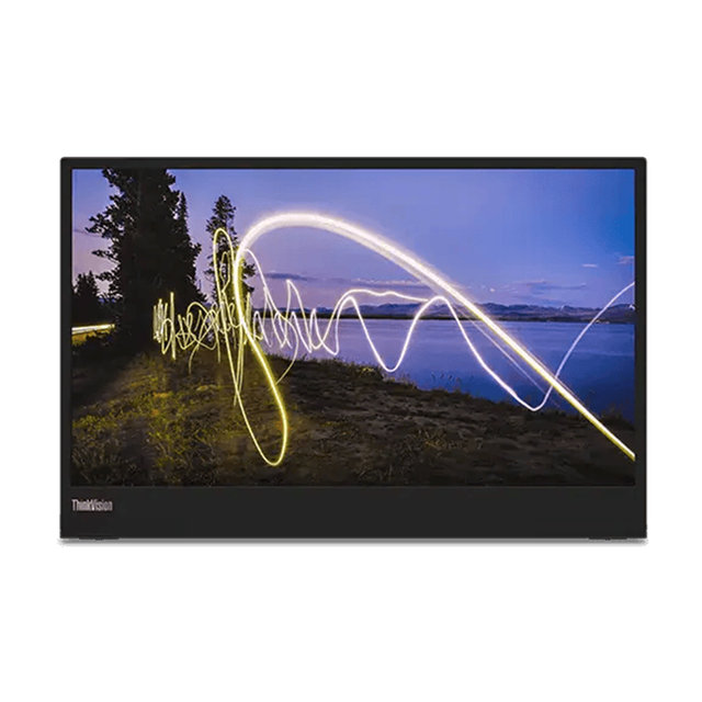 레노버 39.6cm (15.6형) FHD 휴대용 모니터 노트북 보조 모니터 ThinkVision M15