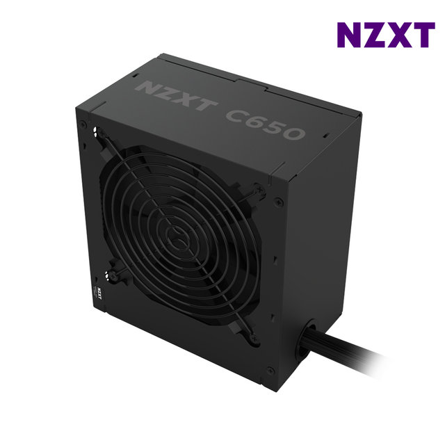NZXT C650 80PLUS GOLD ATX2.5 블랙 벌크 파워서플라이 파워 SI전용