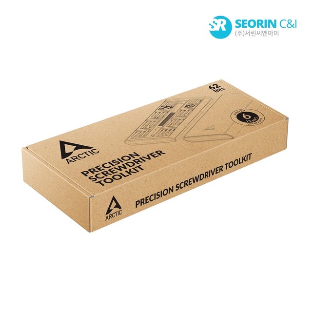 [서린공식] ARCTIC 정밀 스크루드라이버 세트