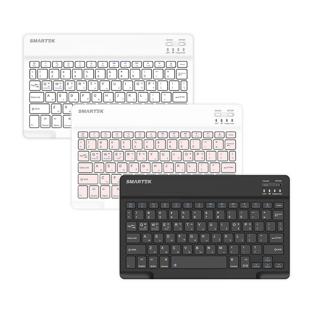 [스마텍] [본사] 초슬림 초경량 블루투스 키보드 I 안드로이드 ios 윈도우 호환 STBK-4000