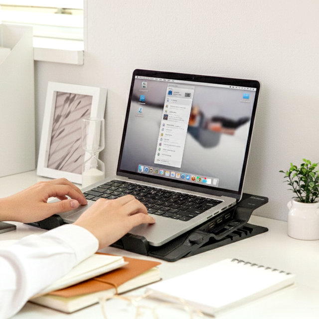 잘만 ZM-NS2000 노트북쿨러 저소음 쿨링 17인치 호환 거치대