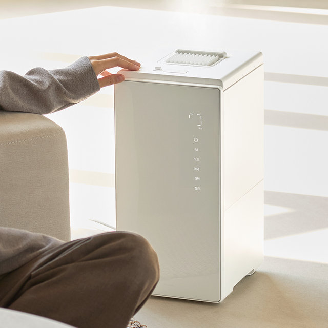 다룸 퓨어 AI 가열식 가습기 6L 대용량 올 스텐 간편 통세척 신생아 안전 살균