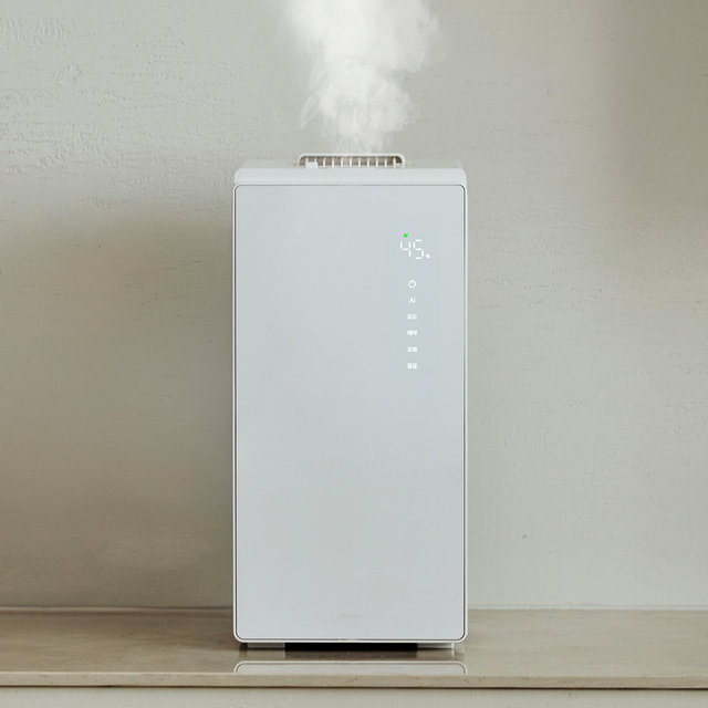 다룸 퓨어 AI 가열식 가습기 6L 대용량 올 스텐 간편 통세척 신생아 안전 살균