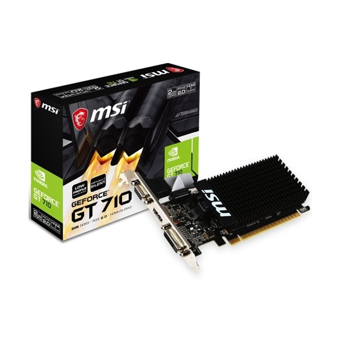 MSI MSI 지포스 GT710 D3 2GB LP 무소음 코리아 정품
