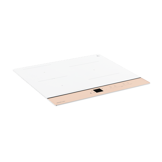 나비엔 매직 3구 인덕션 [플렉스존, 화이트+샌드코랄]