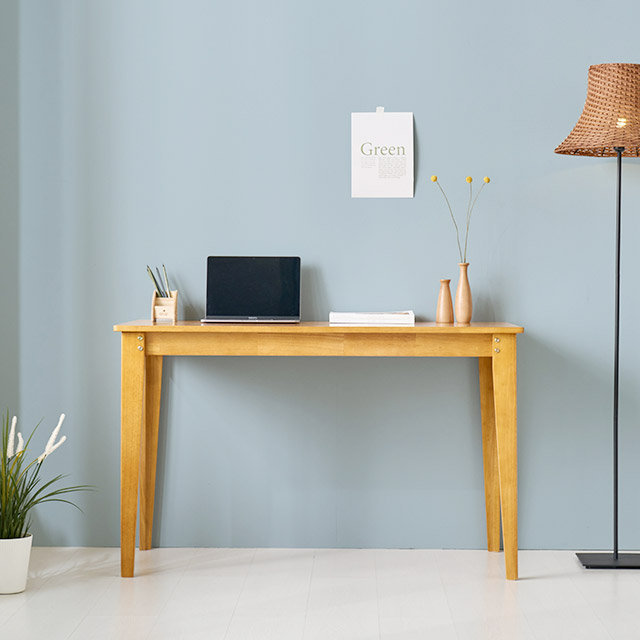 [착불배송 상세확인] I3220 고무나무 원목 테이블 1200 1color