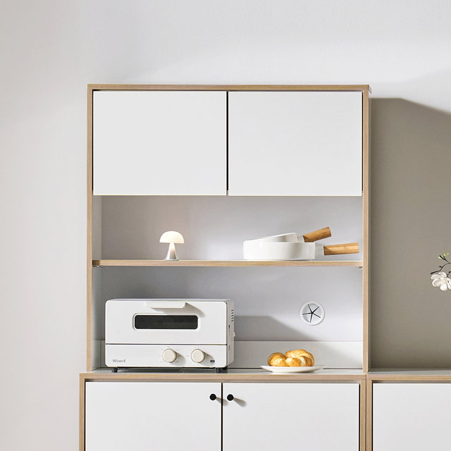 [착불배송 상세확인] P3432 다용도 800 상부 수납장 4colors